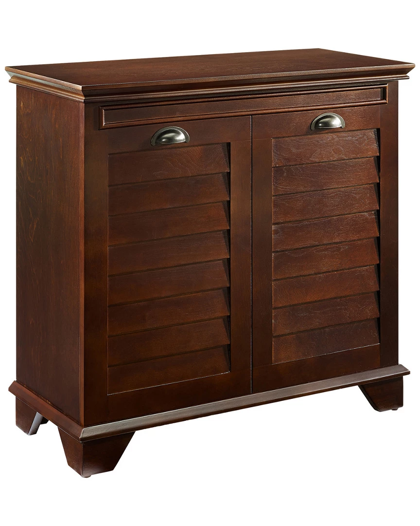 Crosley Lydia Lift-Top Hamper Home Bookcases & Shelving