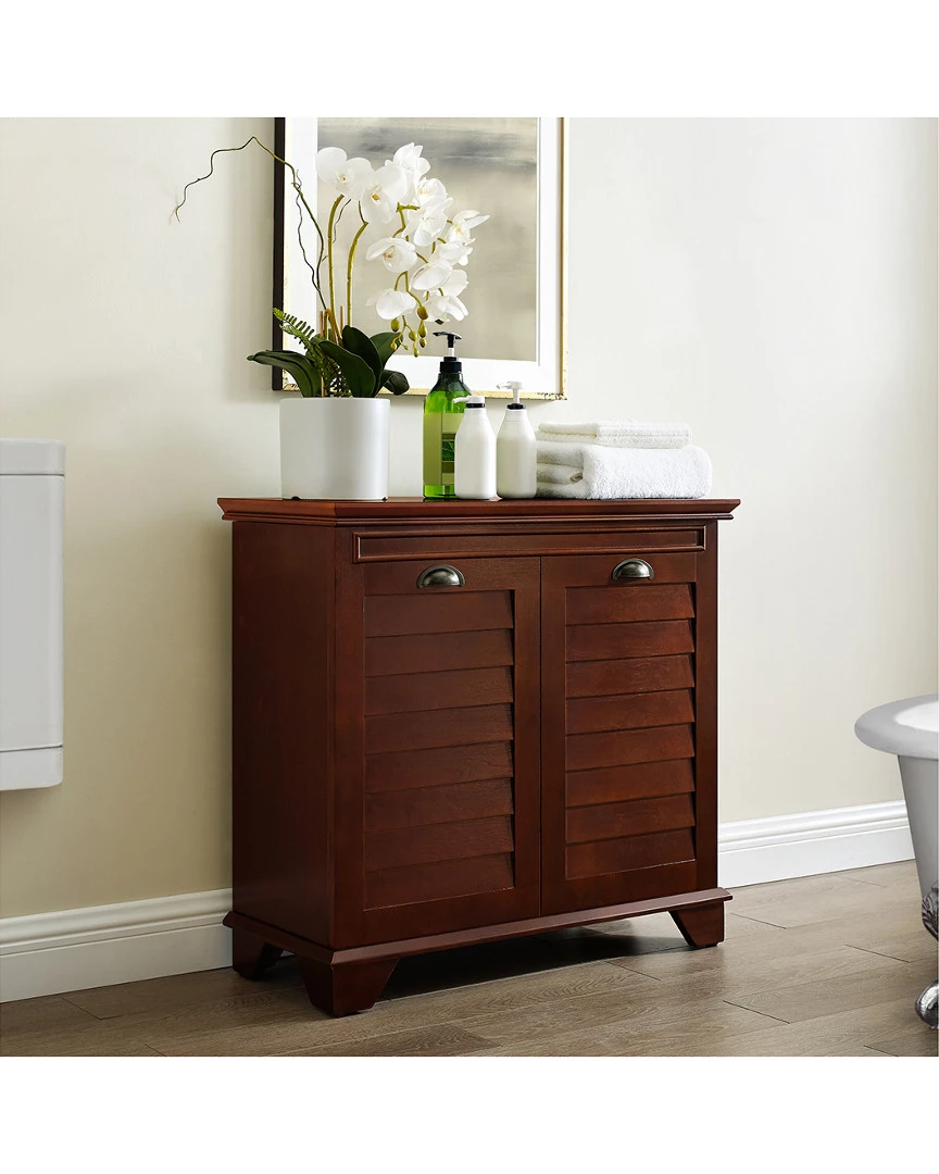 Crosley Lydia Lift-Top Hamper Home Bookcases & Shelving - Image 3