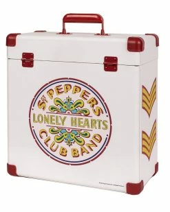 Crosley Record Carrier Case The Beatles Sgt Pepper Home Kitchen Tools & Gadgets