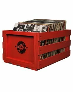 Crosley Record Storage Crate Home Kitchen Tools & Gadgets