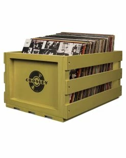 Crosley Record Storage Crate Home Kitchen Tools & Gadgets
