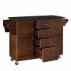 Crosley Eleanor Granite Top Kitchen Cart Home Kitchen & Pantry Storage