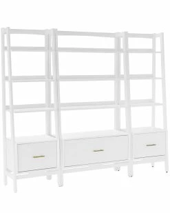 Crosley Landon 3Pc Etagere Set Home Bookcases & Shelving