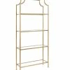 Crosley 80in Aimee Etagere Home Bookcases & Shelving
