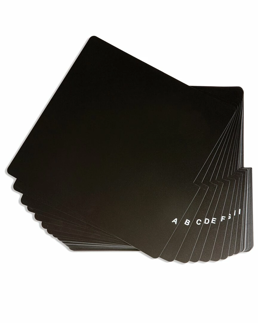 Crosley Radio Black A-Z Vinyl Dividers Home Kitchen Tools & Gadgets