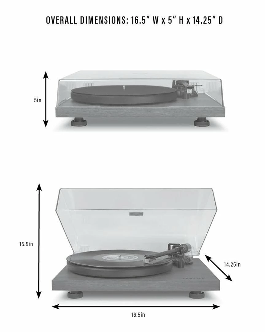 Crosley Radio C6 Turntable Home Smart Home Devices - Image 4