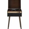 Crosley Radio Walnut Jasper Turntable Home Smart Home Devices