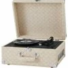 Crosley Radio Light Tan Anthology Turntable Home Smart Home Devices