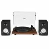 Crosley Radio Walnut Kt6101 Turntable And Speaker Kit Home Smart Home Devices