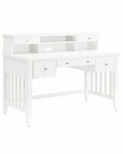 Crosley Adler Computer Desk & Hutch Home Desks & Storage