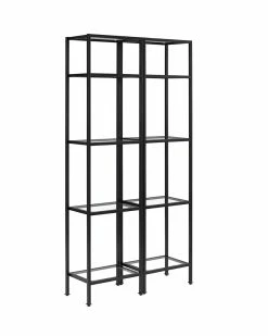 Crosley Aimee 2Pc Etagere Set Home Bookcases & Shelving