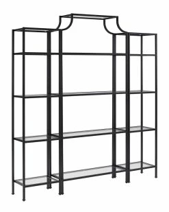 Crosley Aimee 3Pc Etagere Set Home Bookcases & Shelving