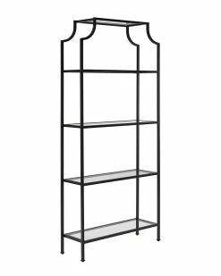 Crosley Aimee Etagere Home Bookcases & Shelving