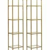 Crosley Aimee 2pc 73in Etagere Set Home Bookcases & Shelving