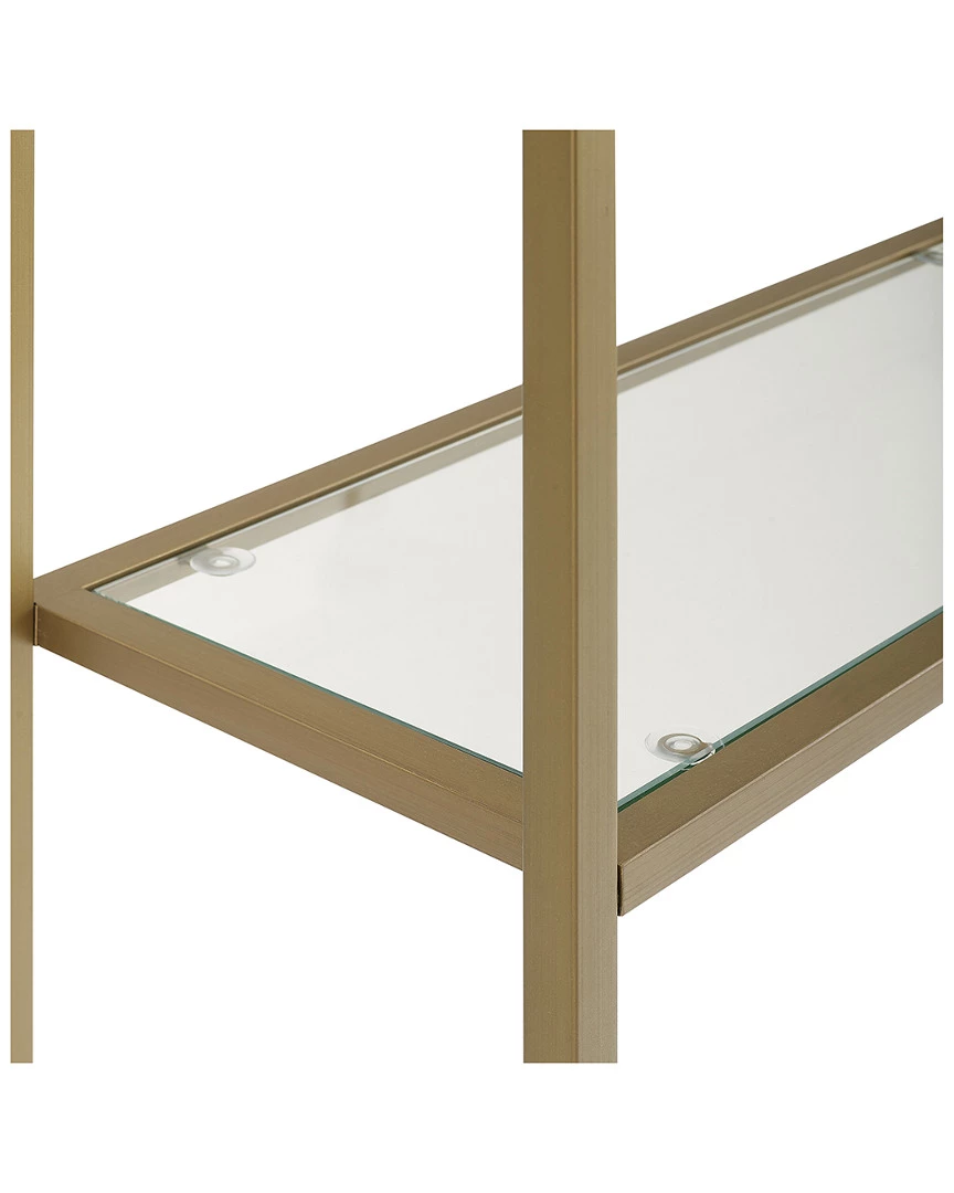 Crosley Aimee Space Saver Gold Home Bookcases & Shelving - Image 3