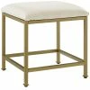 Crosley Aimee Vanity Stool Home Accent Chairs