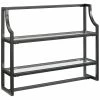 Crosley Aimee Wall Shelf Home Bookcases & Shelving