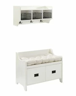 Crosley Fremont 2pc Entryway Kit Home Bookcases & Shelving