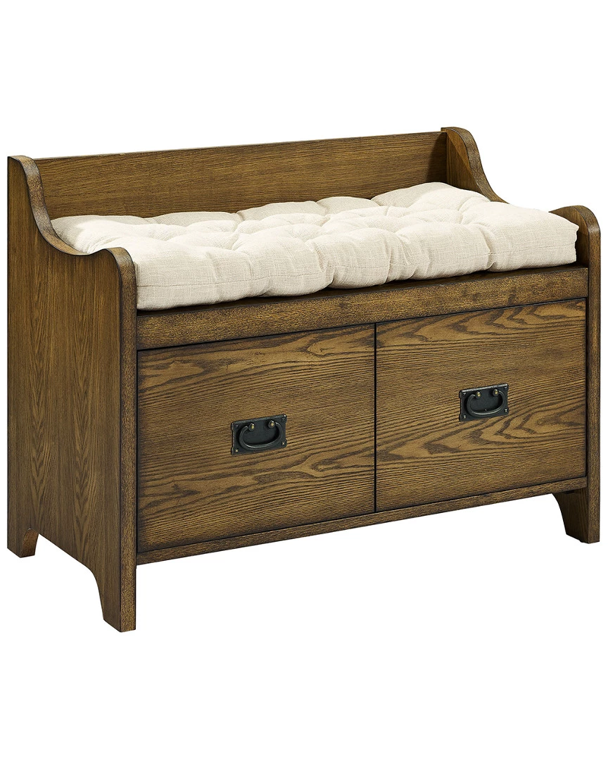 Crosley Fremont Entryway Bench Home Bookcases & Shelving