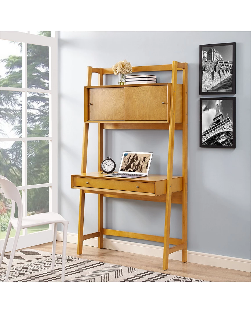 Crosley Landon Wall Desk Home Desks & Storage - Image 2