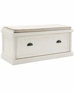 Crosley Seaside Entryway Bench Home Accent Chairs