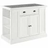 Crosley Seaside Kitchen Island Home Sideboards & Credenzas