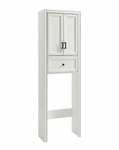 Crosley Tara Space Saver Cabinet Home Bookcases & Shelving