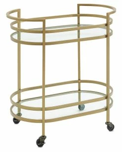 Crosley Furniture Bailey Bar Cart Home Bar Carts & Accessories