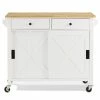Crosley Furniture Laurel Kitchen Island/Cart Home Sideboards & Credenzas