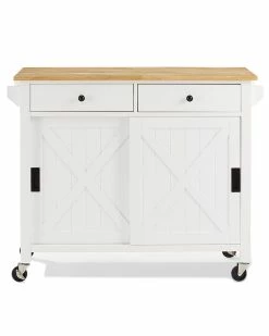 Crosley Furniture Laurel Kitchen Island/Cart Home Sideboards & Credenzas