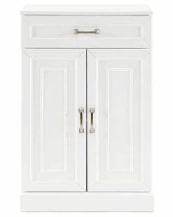 Crosley Furniture Stanton Storage Cabinet Home Bookcases & Shelving