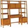 Crosley Landon 3Pc Desk & Etagere Set Home Bookcases & Shelving