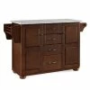 Crosley Eleanor Granite Top Kitchen Cart Home Kitchen & Pantry Storage