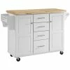 Crosley Elliott Kitchen Cart Home Kitchen & Pantry Storage