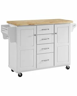 Crosley Elliott Kitchen Cart Home Kitchen & Pantry Storage