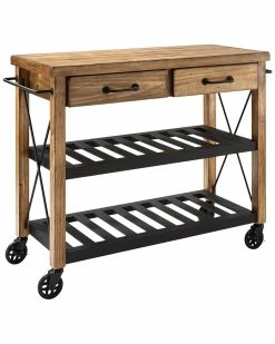 Crosley Roots Kitchen Cart Home Kitchen & Pantry Storage