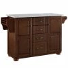 Crosley Eleanor Granite Top Kitchen Island Home Sideboards & Credenzas