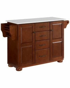 Crosley Eleanor Granite Top Kitchen Island Home Sideboards & Credenzas