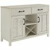 Crosley Roots Sideboard Home Bookcases & Shelving