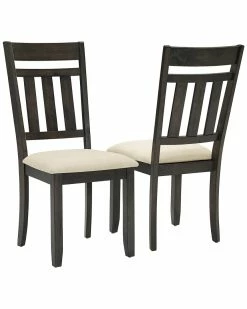 Crosley Hayden 2pc Dining Chair Set Home Dining Chairs & Stools