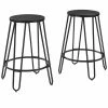 Crosley Ava 2pc Counter Height Stool Set Home Dining Chairs & Stools