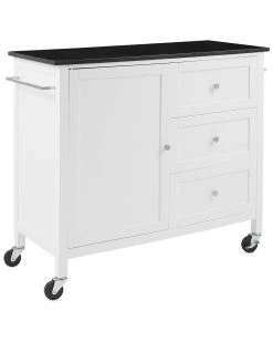 Crosley Soren Granite Top Kitchen Island/Cart Home Sideboards & Credenzas