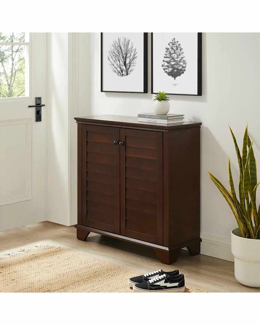 Crosley Lydia Storage Cabinet Home Dressers & Armoires - Image 5