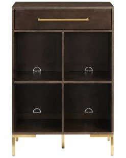 Crosley Juno Record Storage Cube Bookcase Home TV Stands & Consoles