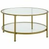 Crosley Aimee Glass Coffee Table Home Coffee Tables