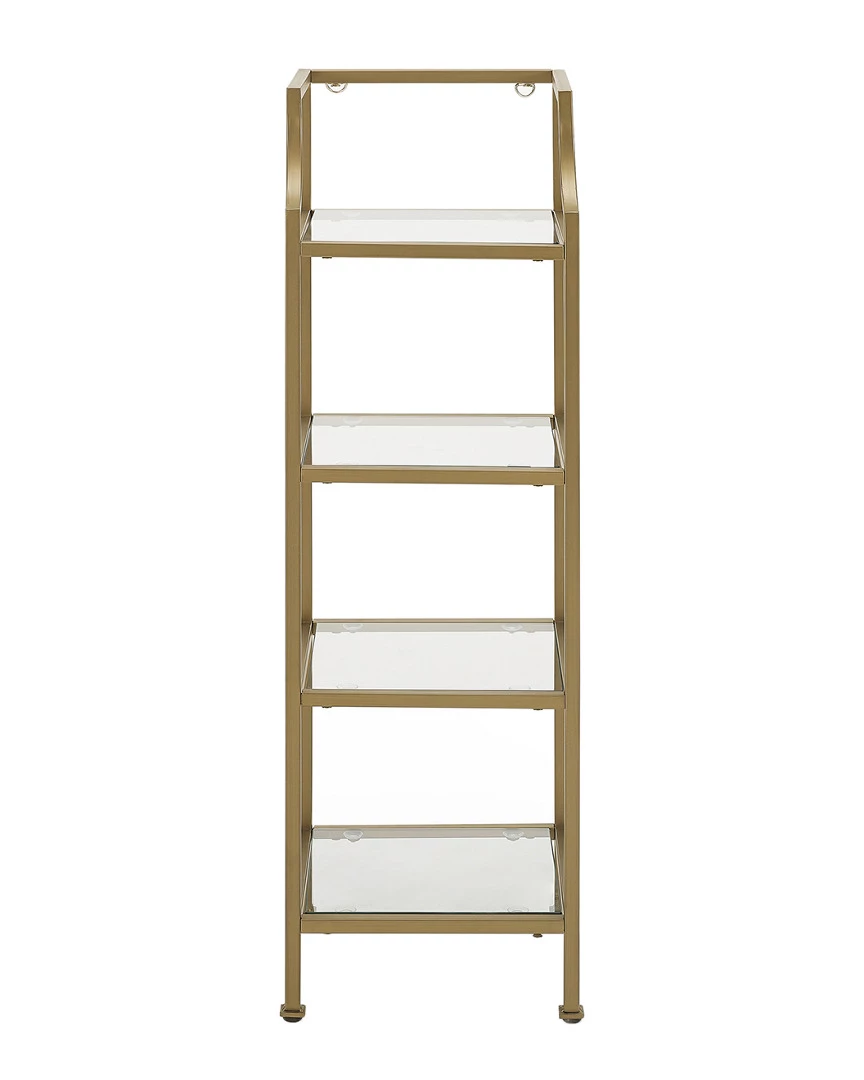 Crosley Aimee Short Etagere Home Bookcases & Shelving