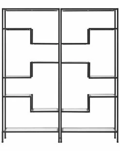 Crosley Sloane 2Pc Etagere Set Home Bookcases & Shelving