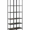 Crosley Jacobsen 2Pc Narrow Etagere Set Home Bookcases & Shelving
