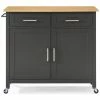 Crosley Tristan Kitchen Island/Cart Home Sideboards & Credenzas