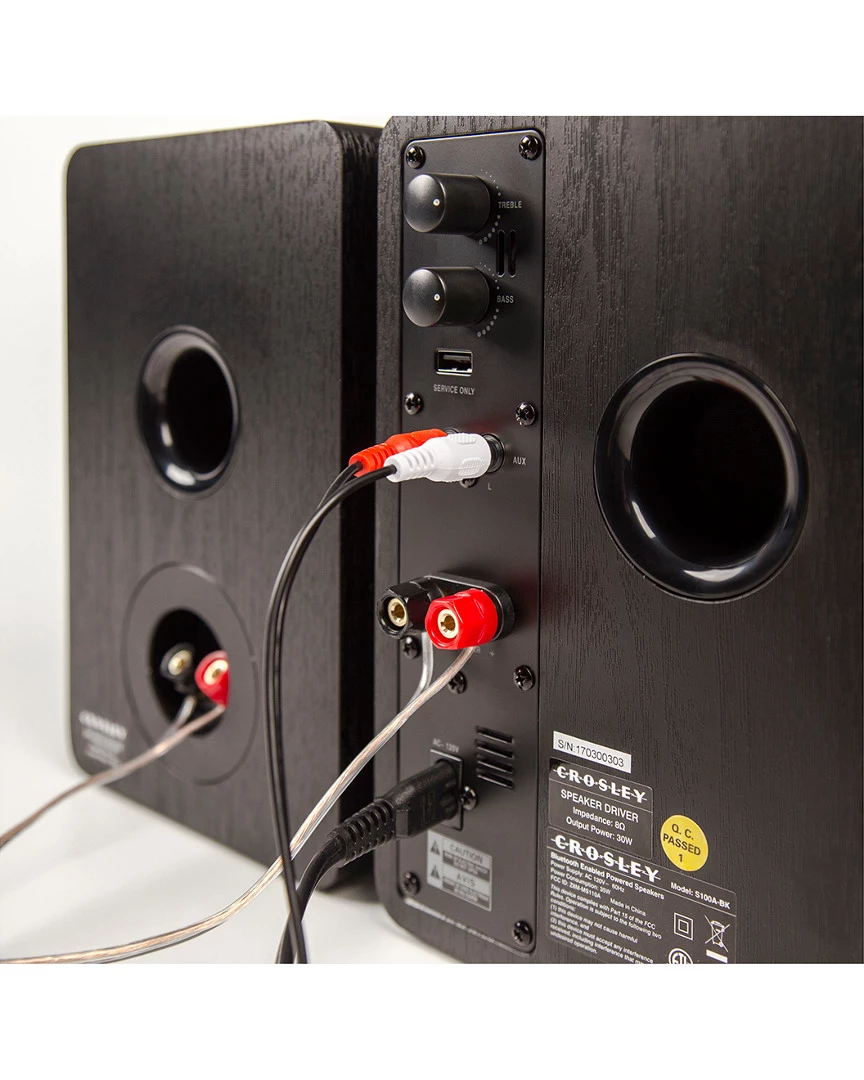 Crosley Powered Stereo Speakers Home Smart Home Devices - Image 2